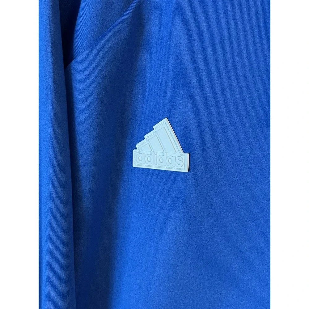 Men's XL NWT CF‎ Montreal Adidas 2024 Anthem Travel Raglan Full-Zip Jacket Blue